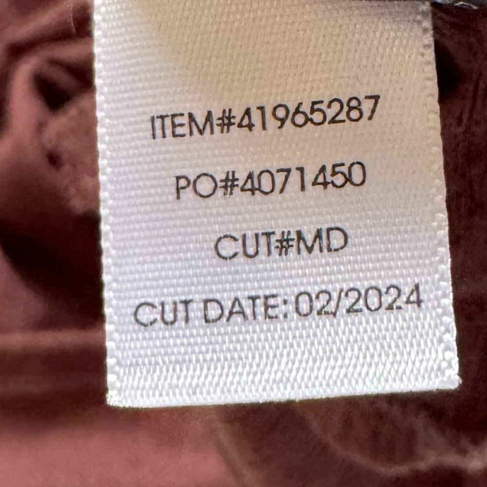 Torrid Deep Mahogany Texture Jersey Crew Neck Lace Yoke Swing Tank Size 1X - Picture 12 of 15